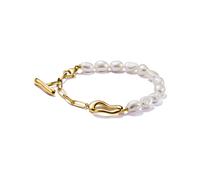 Thomas Sabo A2190-430-14-L19V PerlenBracelet Natural Beauty Plaqué or Femme A...