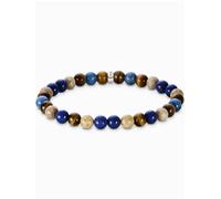 Thomas Sabo A2193-926-7-L19 Unisex Bead Bracelet dans les tons bruns et bleus