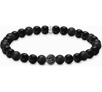 Thomas Sabo A2194-705-11-L21 Bracelet unisexe Obsidian noir