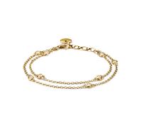 Thomas Sabo A2216-414-14-L19V Bracelet Double rangée Zircone Plaqué or Femme ...