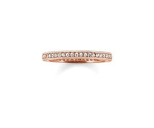 Thomas Sabo - Bague - Argent 925 - Oxyde de Zirconium - T54 - TR1983-416-14-54