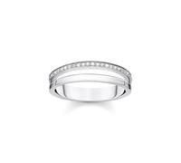 Thomas Sabo Bague argent / transparent, Taille 50