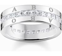 THOMAS SABO Bague "Pavé de pierres blanches" argent zirconium TR2361