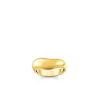 Thomas Sabo Bague 'Ring Organische Form Vergoldet' or, Taille 56