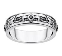 Thomas Sabo Bague unisexe en argent avec zircone TR2306-643-11-58