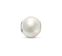 Thomas Sabo Femmes-Bead Blanche Karma Beads Argent Sterling 925 Perle de culture d´eau douce K0004-082-14