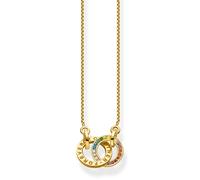 Thomas Sabo Bijoux Dames-Chaîne Together Couleur D'Or Coloré KE1488-996-7-L55v