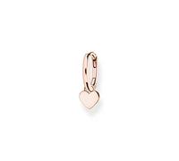 Thomas Sabo Boucle d'oreille créole unique avec pendentif en forme de cœur