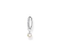 THOMAS SABO, Boucles d'oreille 925 Argent Oxyde de Zirconium femme, Argenté, OneSize - CR702-167-14