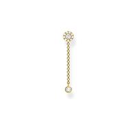 THOMAS SABO, Boucles d'oreille 925 Argent Oxyde de Zirconium femme, Or, OneSize - H2237-414-14