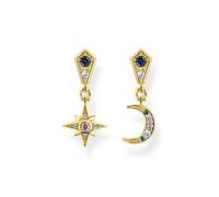 Thomas Sabo, Boucles d'oreille argent sterling Oxyde de Zirconium femme, Or, 2cm - H2207-959-7