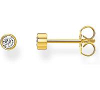 Thomas Sabo Boucles d'oreilles créoles en argent sterling 925 pour femme, 0,40 cm, Argent sterling