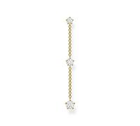 Thomas Sabo Boucles d'oreilles créoles en argent sterling 925 pour femme, 4,00 cm, Argent sterling