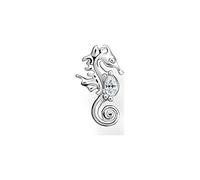 Thomas Sabo Boucles d'oreilles en argent sterling 925 en forme d'hippocampe H2236, 8mm, Argent sterling, Zircone cubique