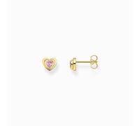 Thomas Sabo Boucles d'oreilles Femme Cœur Zirconia Rose Doré H2271-414-9