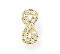 THOMAS SABO Boucles d'oreilles individuelles "Infinité" argent doré