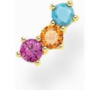 THOMAS SABO Boucles d'oreilles "Pierres de couleur" en argent doré