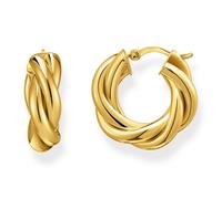 Thomas Sabo Boucles D'oreilles Pour Femmes Tressées Couleur Or CR742-413-39