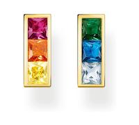 Thomas Sabo - Boucles d'Oreilles Puces Pierres Colorées - Femme - Accessoires - Multicolore - Taille: ONE Size