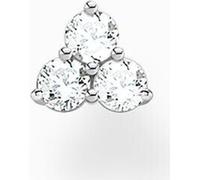 Thomas Sabo Boucles d'oreilles simples pierres blanches argent H2138-051-14 Boucles d'oreilles