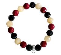 THOMAS SABO Bracelet à breloques Allemagne obsidienne 17 cm X0195-614-7