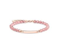 Thomas Sabo , Bracelet argent sterling Pas un bijou femme, Or rose, 19cm - A2042-415-9-L19V