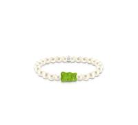Thomas Sabo Bracelet 'Armband HARIBO Perle & Grüner Goldbär' vert, Taille 15 cm