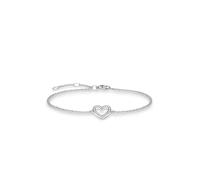 Thomas Sabo Bracelet 'Armband Symbol der Liebe' blanc, Taille 14 cm