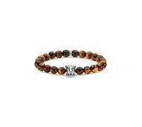 Thomas Sabo Bracelet 'Armband Tiger Braun' marron, Taille 19,5 cm
