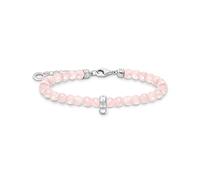 Thomas Sabo Bracelet Collection de bracelets à breloques Perles roses Argent sterling 925