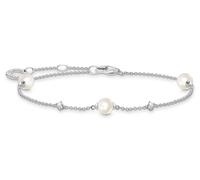THOMAS SABO Bracelet avec perles de culture d'eau douce et zirconium -