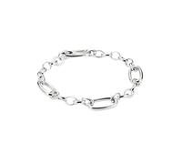 Thomas Sabo Bracelet 'Charm-Armband mit drei Connect-Gliedern aus Silber' argent, Taille 17 cm