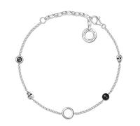 Thomas Sabo bracelet Charm Pierres multicolores Argent Sterling 925, Noirci