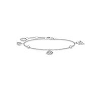 Thomas Sabo Bracelet Coquillages et Pierres Blanches Argent Argent Sterling 925