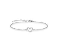 Thomas Sabo - Bracelet Cœur - Femme - Accessoires - Gris - Taille: ONE Size
