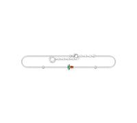 Thomas Sabo, Bracelet de cheville argent sterling Oxyde de Zirconium femme, Argenté, one size - AK0022-166-7-L27V