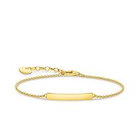THOMAS SABO Bracelet Femme Argent 925 32017934, 16 cm, Argent sterling plaqué or, Non applicable