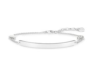 Thomas Sabo - Bracelet Glam Love Bridge Diamant - Femme - Accessoires - Gris - Taille: ONE Size