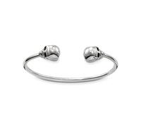 Thomas Sabo Bracelet jonc tête de mort Argent Sterling 925, Noirci