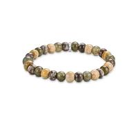 THOMAS SABO Bracelet labradorite et perles jaspe crocodile taille 59