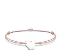 Thomas Sabo Bracelet Little Secret cœur Argent Sterling 925, Nylon