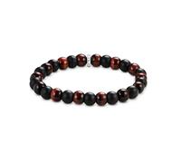 THOMAS SABO Bracelet Obsidienne Oeil de Tigre Rouge Taille 21