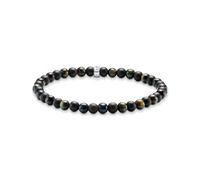 THOMAS SABO Bracelet Talisman A2183-806-7-L17,L19,L21 avec obsidienne œil de tigre
