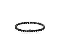 Thomas Sabo Bracelet 'Talisman Armband Positive Energie' noir, Taille 19 cm