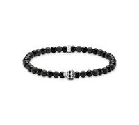 Thomas Sabo Bracelet Talisman Crâne Recy rgent 925 Recyclé 19,00 cm A2185-705-11-L21