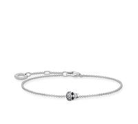 Thomas Sabo Bracelet tête de mort en argent sterling 925, longueur 16-19 cm, 16,00-19,00 cm, Argent sterling, Non applicable