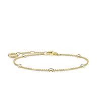 THOMAS SABO bracelet white stones 925 sterling silver A1999