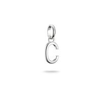 THOMAS SABO Breloque lettre C en argent 925 - Pendentif simple pour collier et bracelet