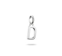 THOMAS SABO Breloque Lettre D en Argent 925 - Pendentif Intemporel pour Collier & Bracelet