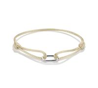 Thomas Sabo - C1210-001-19-l24v - Bracelet - Femmes - 925 Argent et polyester - 14-24cm - Charm Club Connect